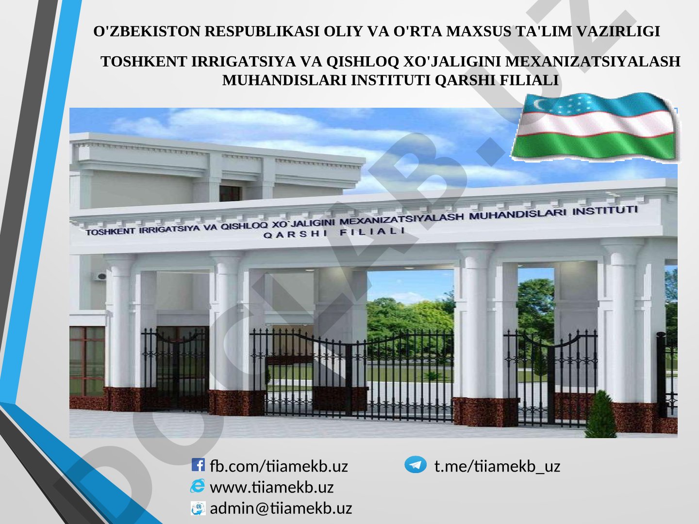 O'zbekiston Respublikasi oliy ta'lim tizimini 2030-yilgacha rivojlantirish konsepsiyasi