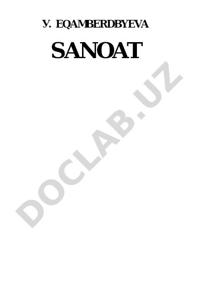 Sanoat geografiyasi