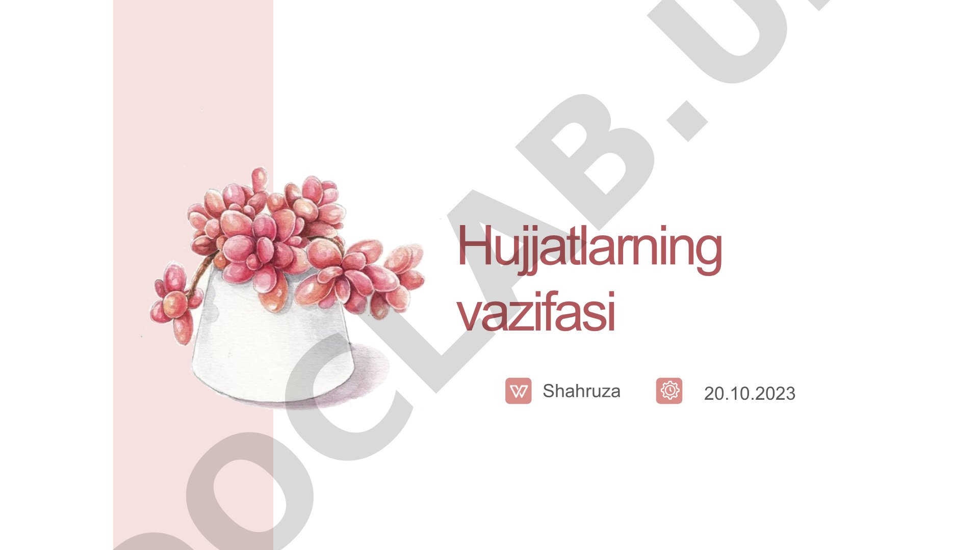 Hujjatlar vazifasi, so'z turkumlari qo'llanishi va rasmiy matn tahlili haqida