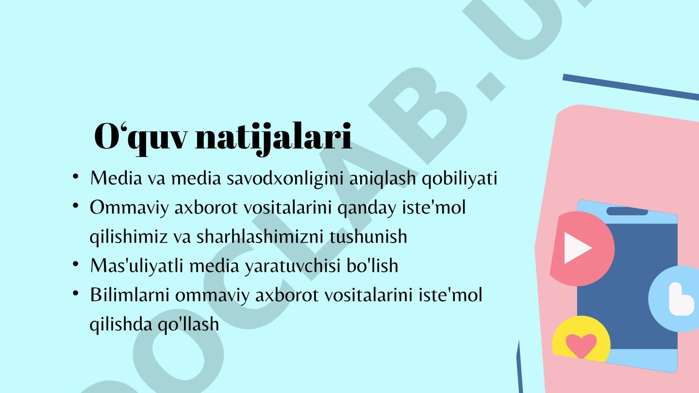 Media savodxonligi va ommaviy axborot vositalarini iste'mol qilish