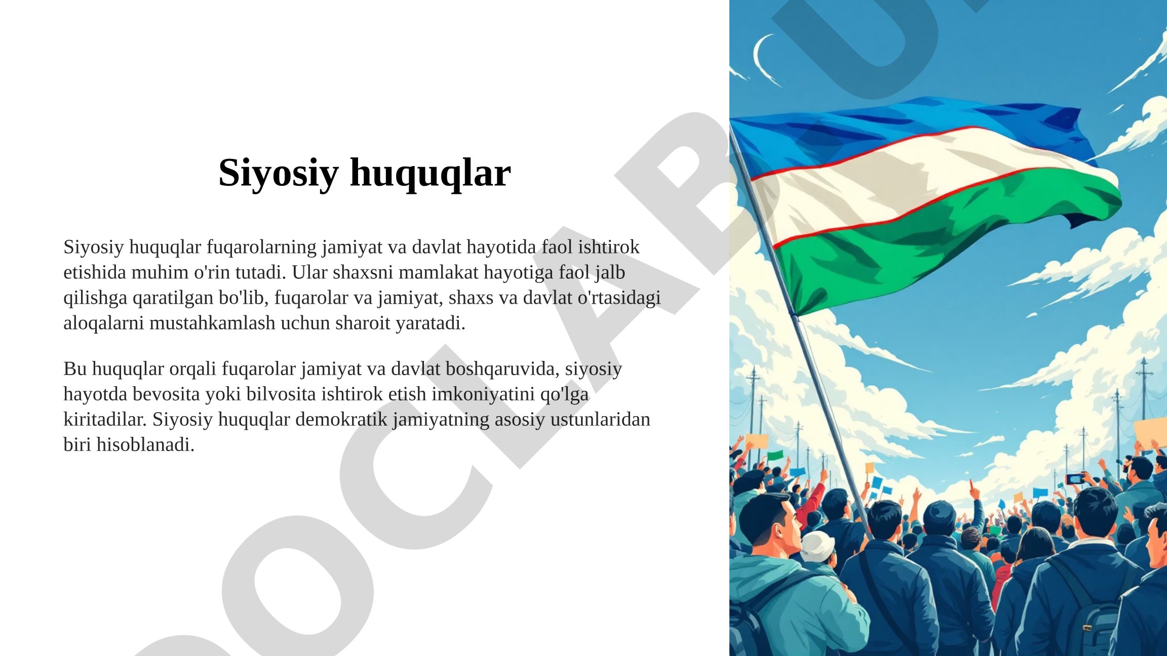 Siyosiy huquqlar