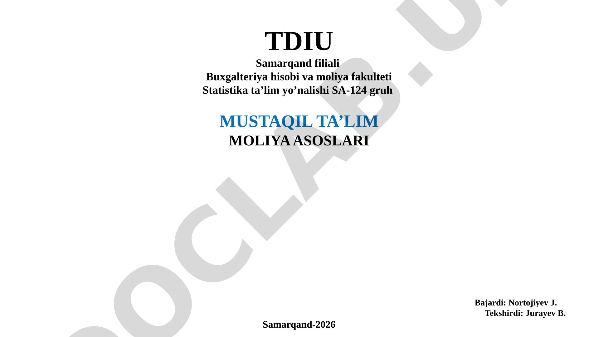 Qimmatli qog'ozlarni baholash