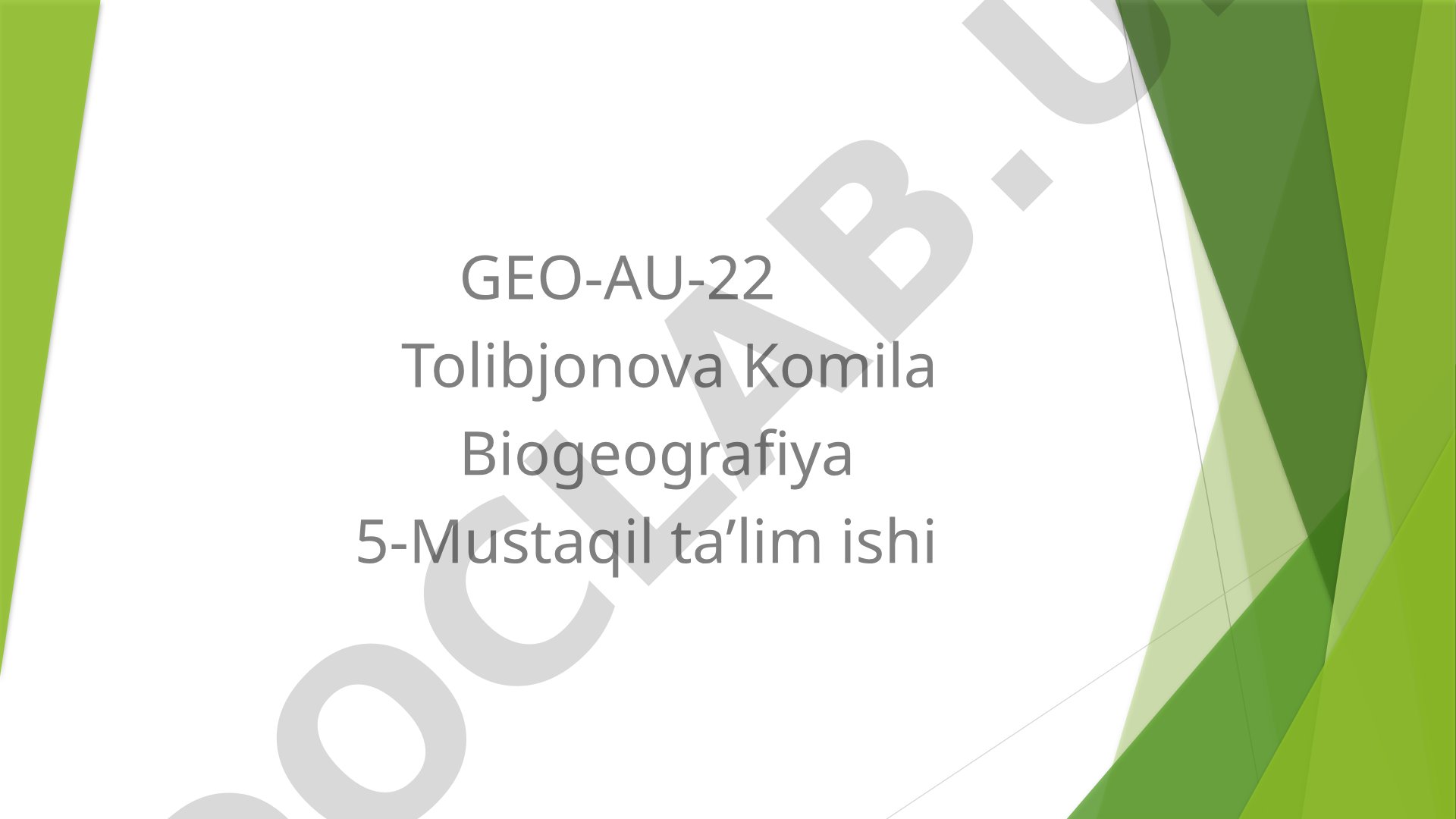 Orol dengizi qurigan tubining biogeografiyasi: Orolqum cho‘lida flora va fauna suksessiyasi