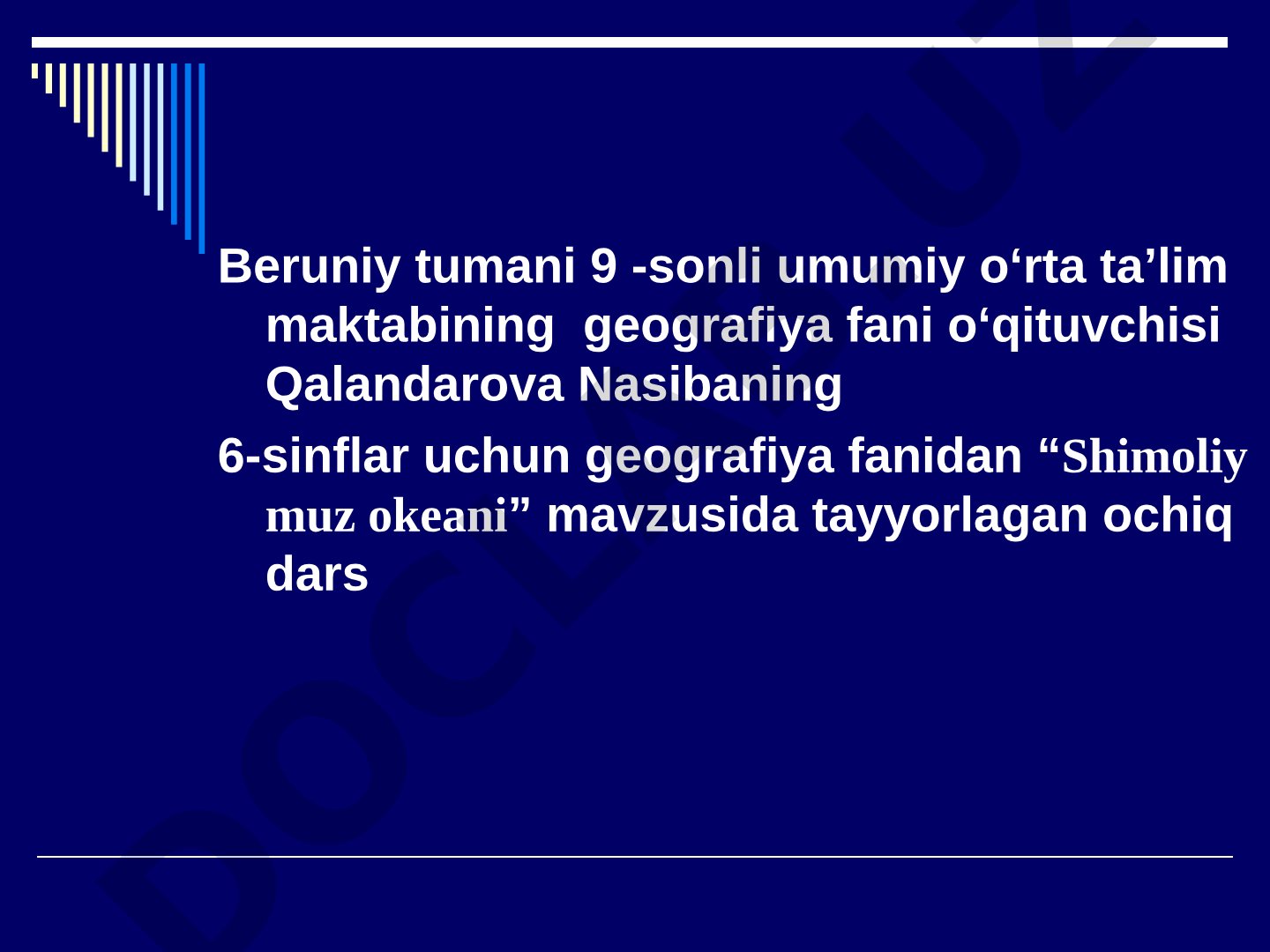Shimoliy muz okeani