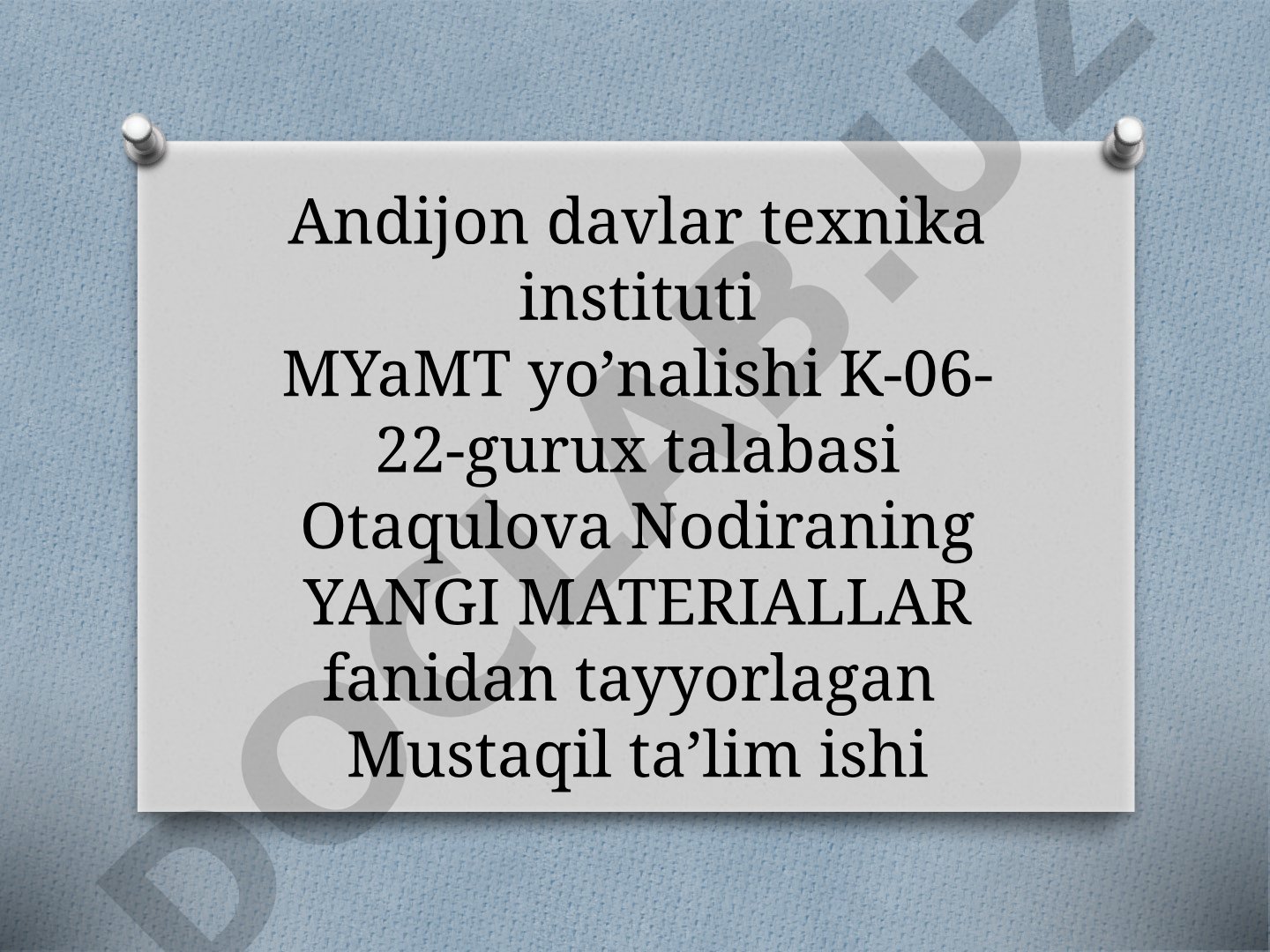 Elektromagnit materiallar haqida ma'lumot, ferromagnit materiallar misollari va