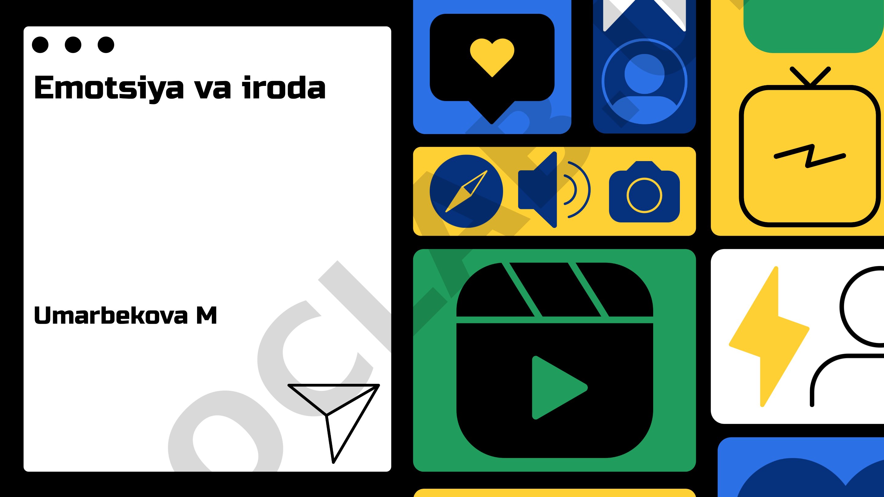 Emotsiya va iroda