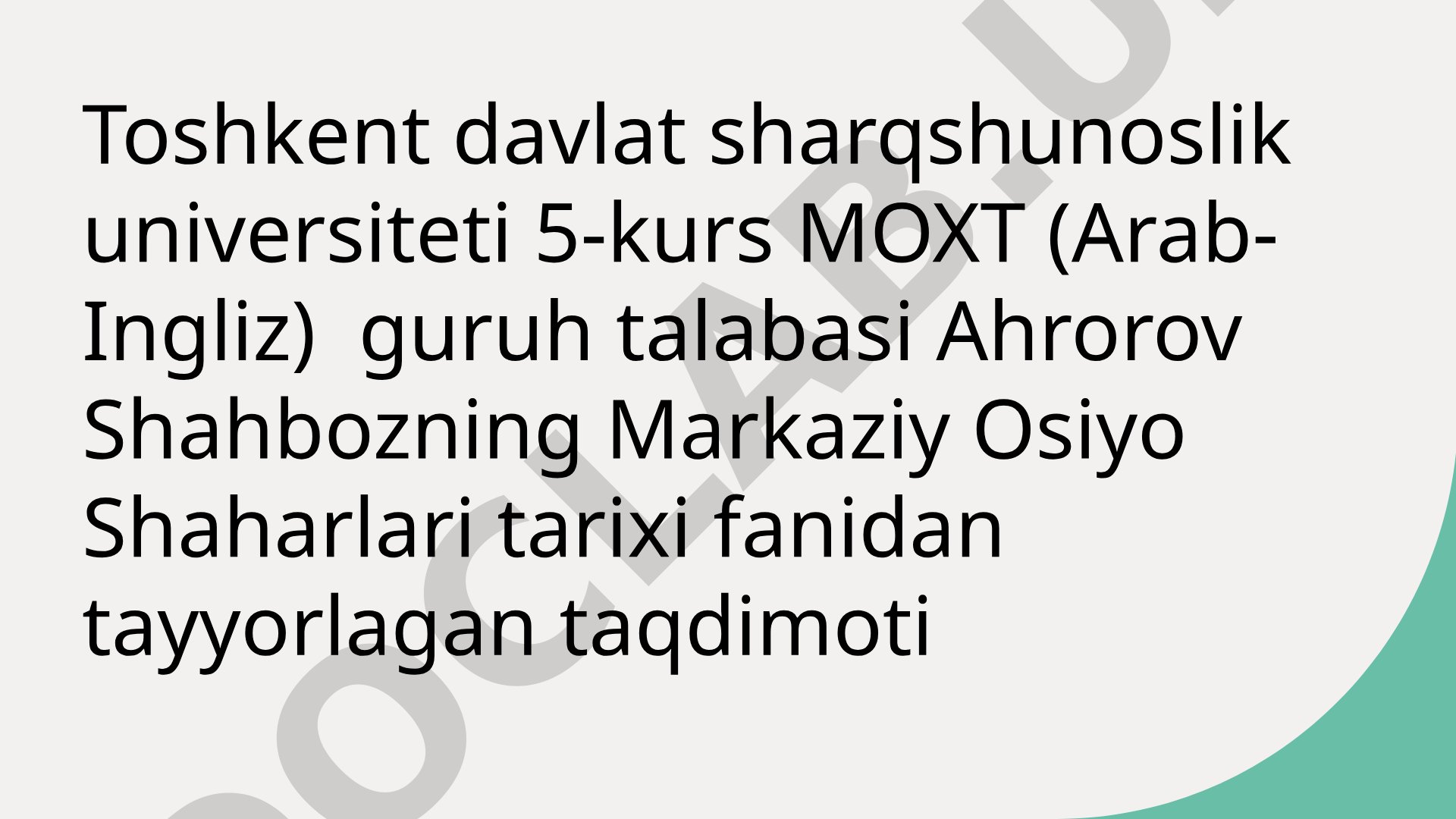 Xo'jandning tarixiy ahamiyati, iqtisodiy o'sishi va me'moriy obidalari