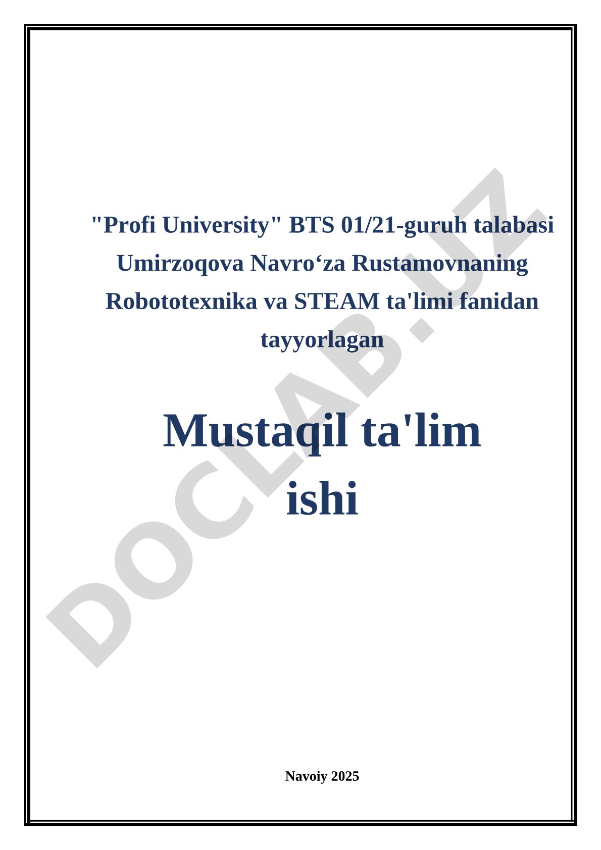 STEAM- taʼlim texnologiyasining rivojlanish bosqichlari