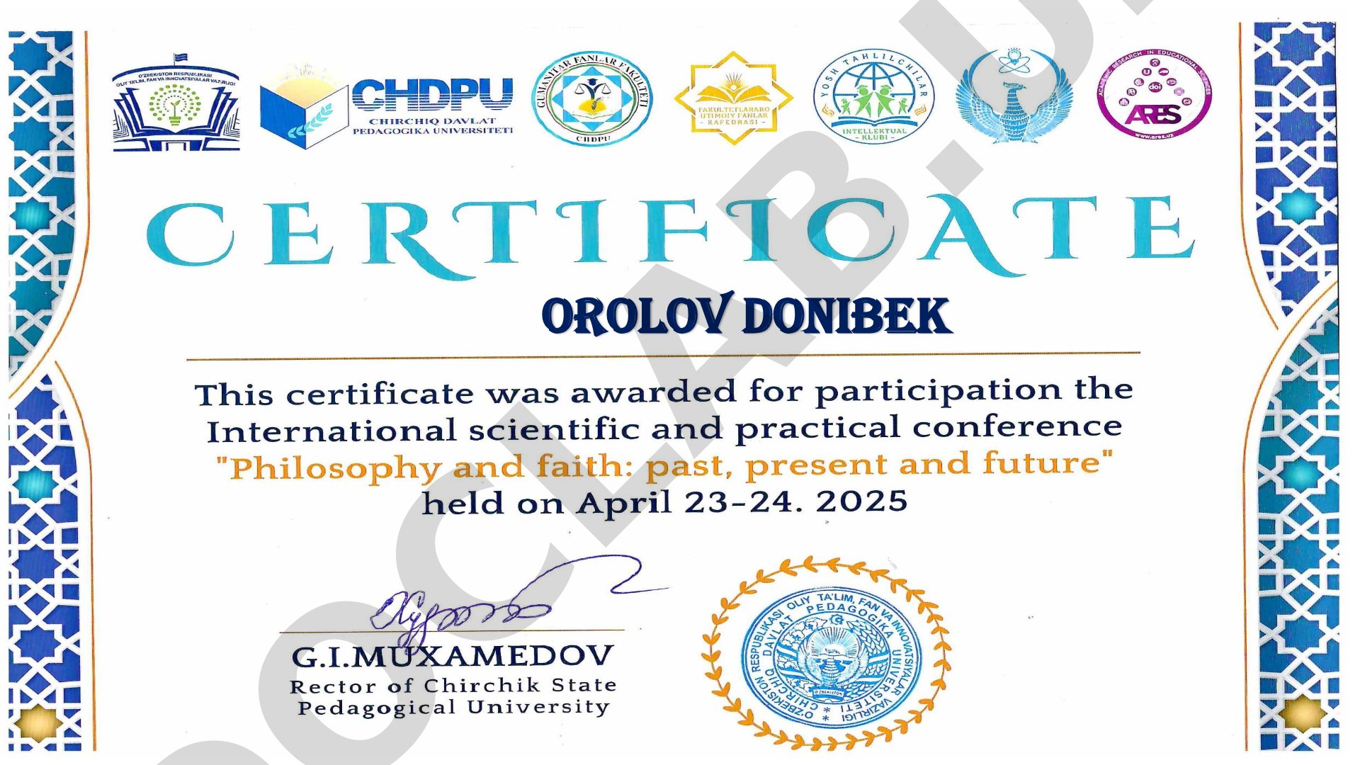 Orolov Donibek