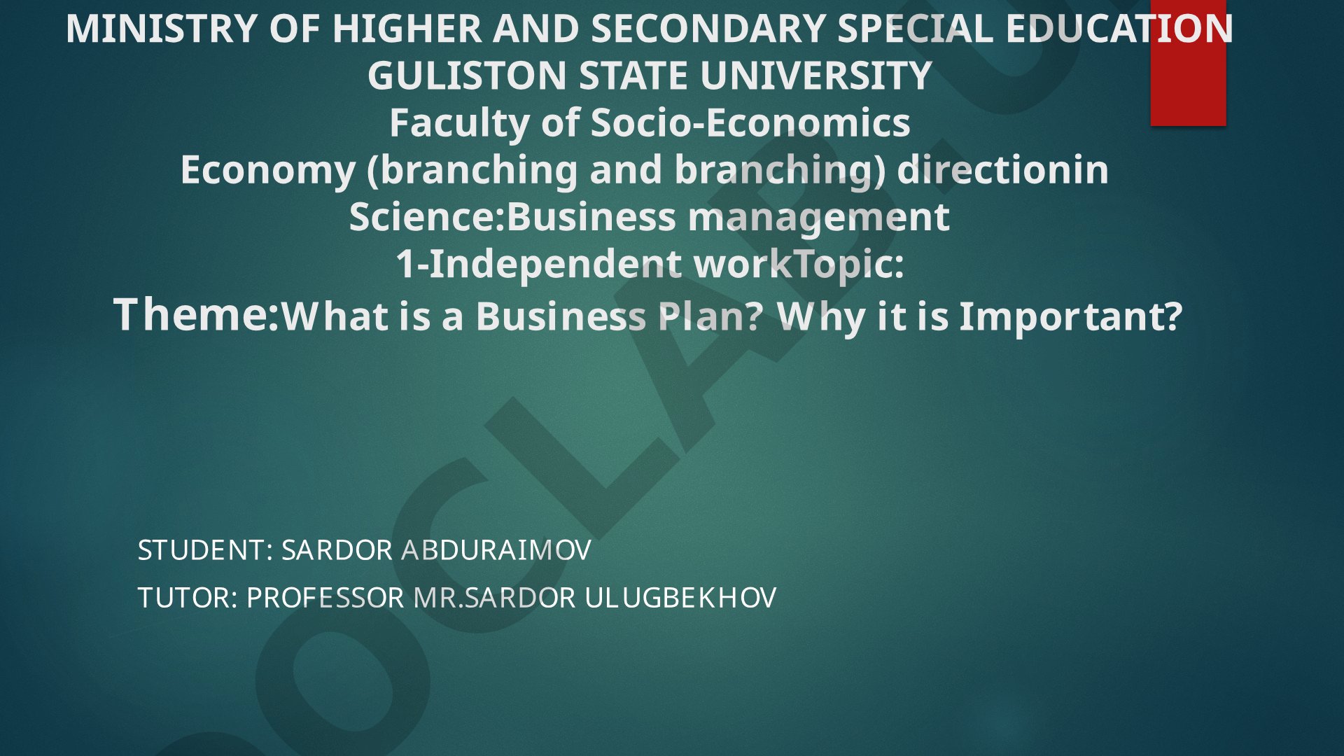 What is a Business Plan? Why it is Important?