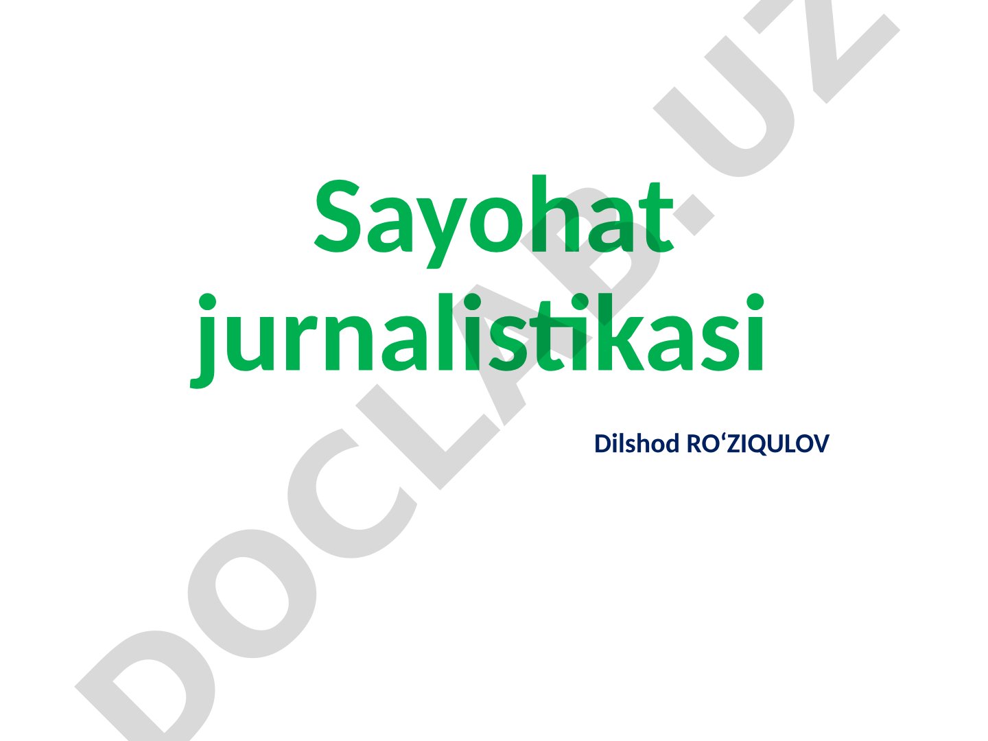 Yo‘l ocherkida hujjatlilik, tarixiylik tamoyillardan foydalanishning ahamiyati