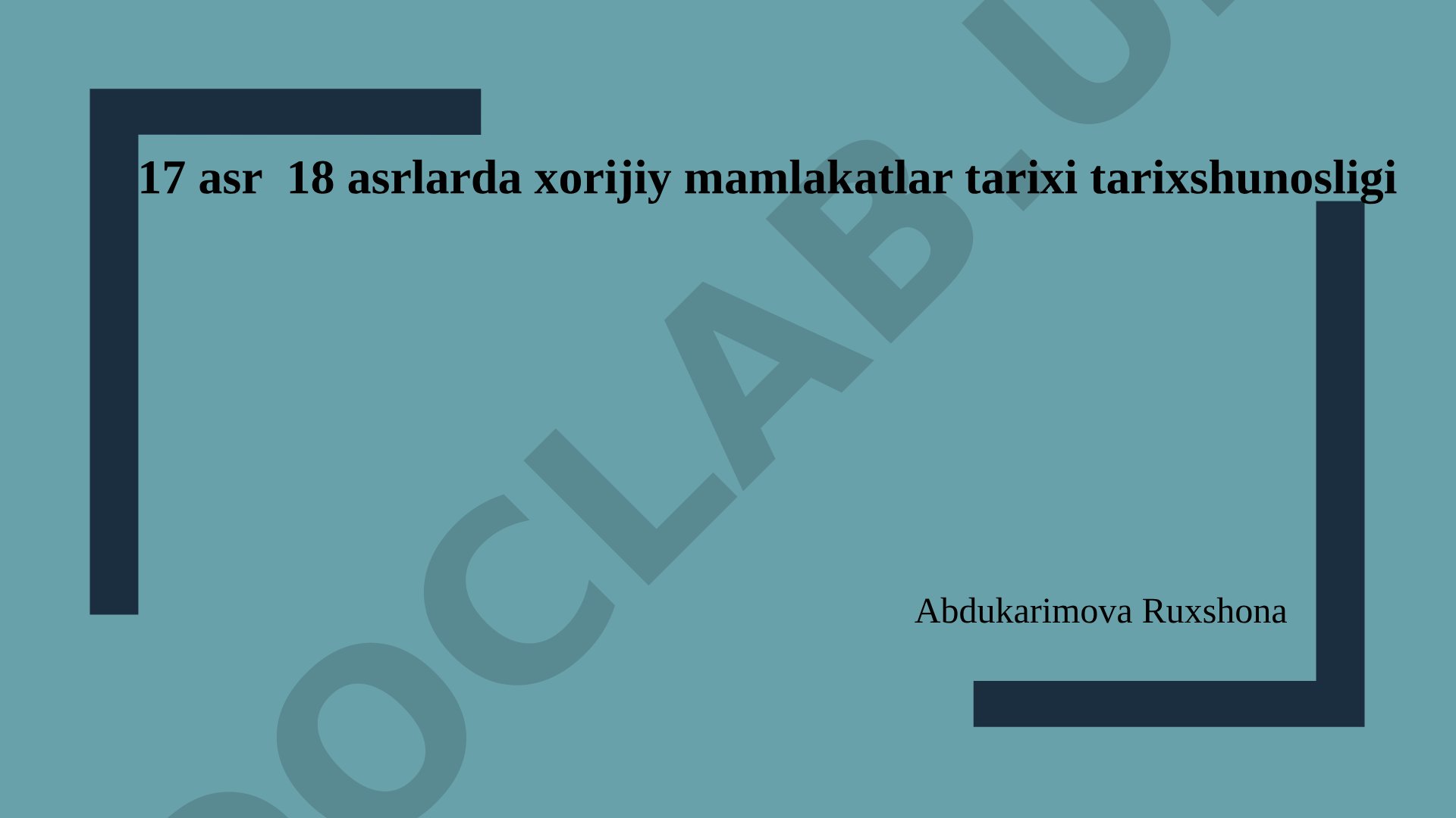 Rossiyada absolut monarxiya
