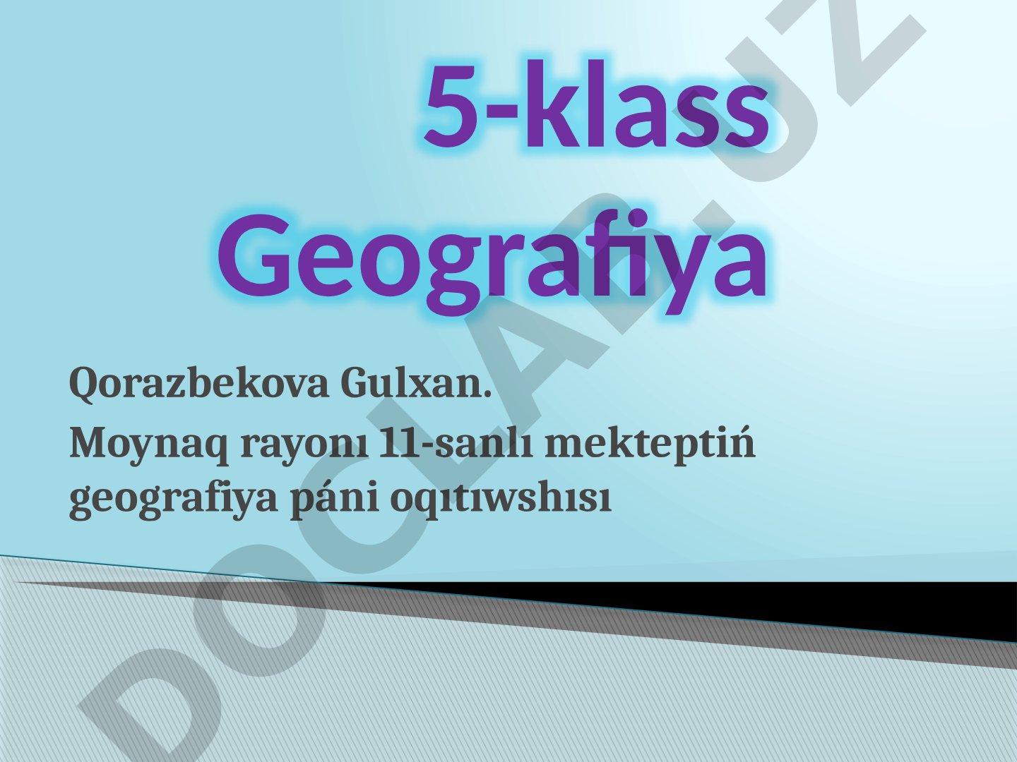 Atmosferanıń dúzilisi
