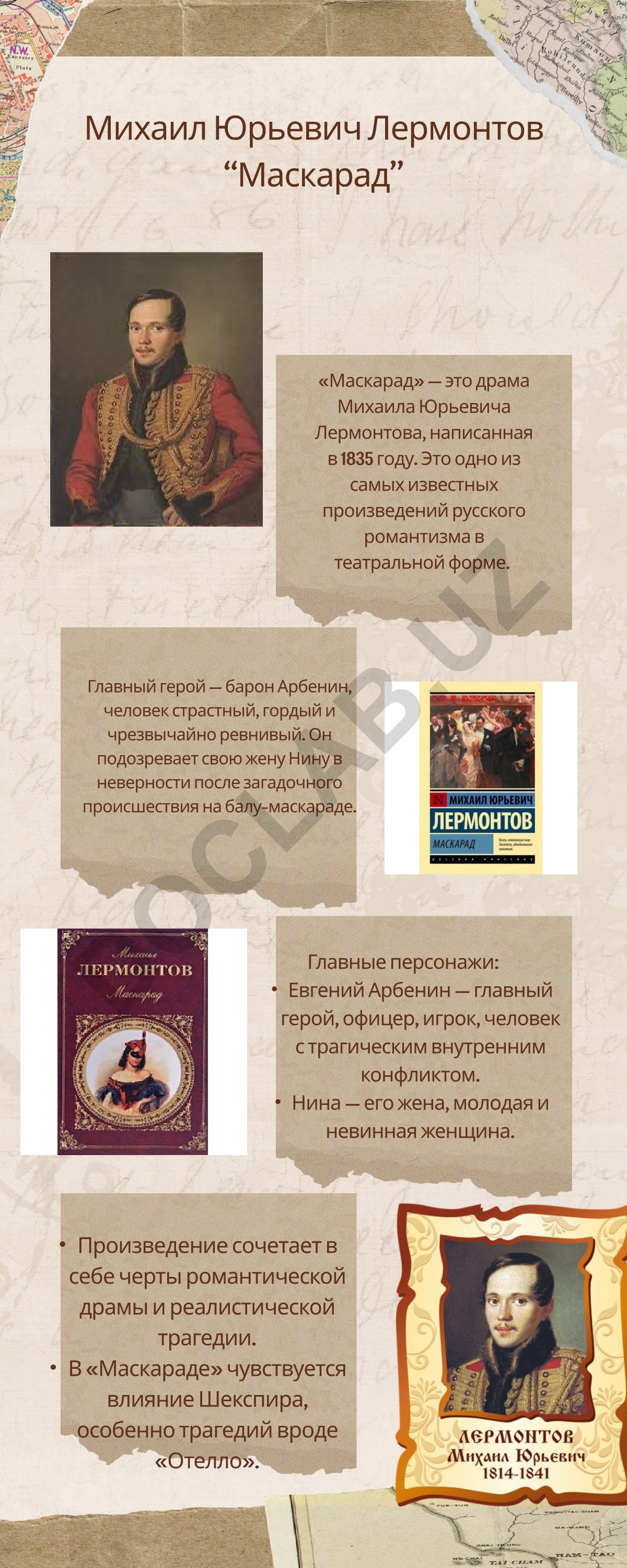 Михаил Юрьевич Лермонтов “Маскарад”