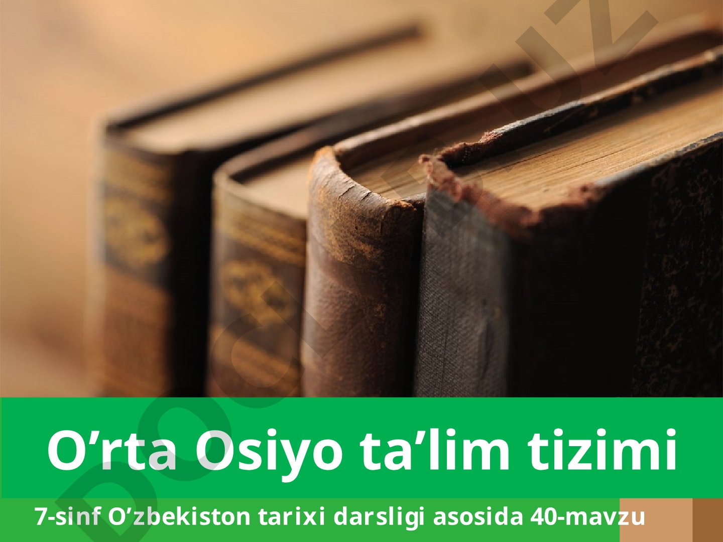 O'rta Osiyo ta'lim tizimi Madrasalar faoliyati