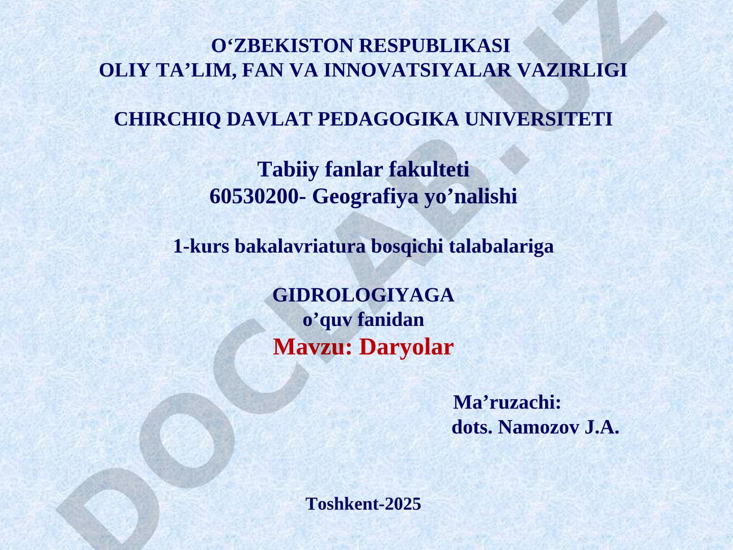 Daryolar