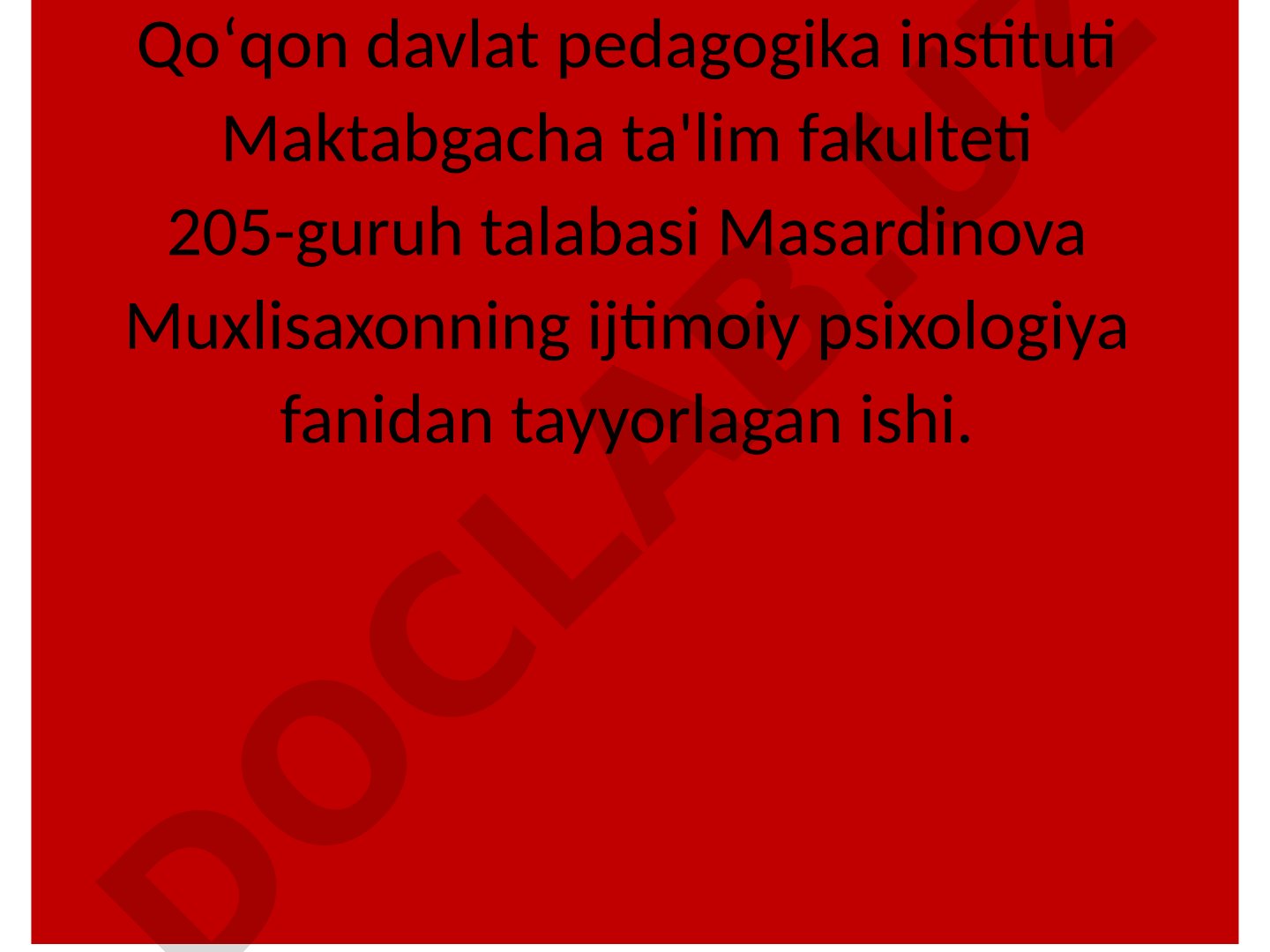 Shaxsning ijtimoiy ustanovkalari. Shaxs agressiyasining paydo bo'lishi