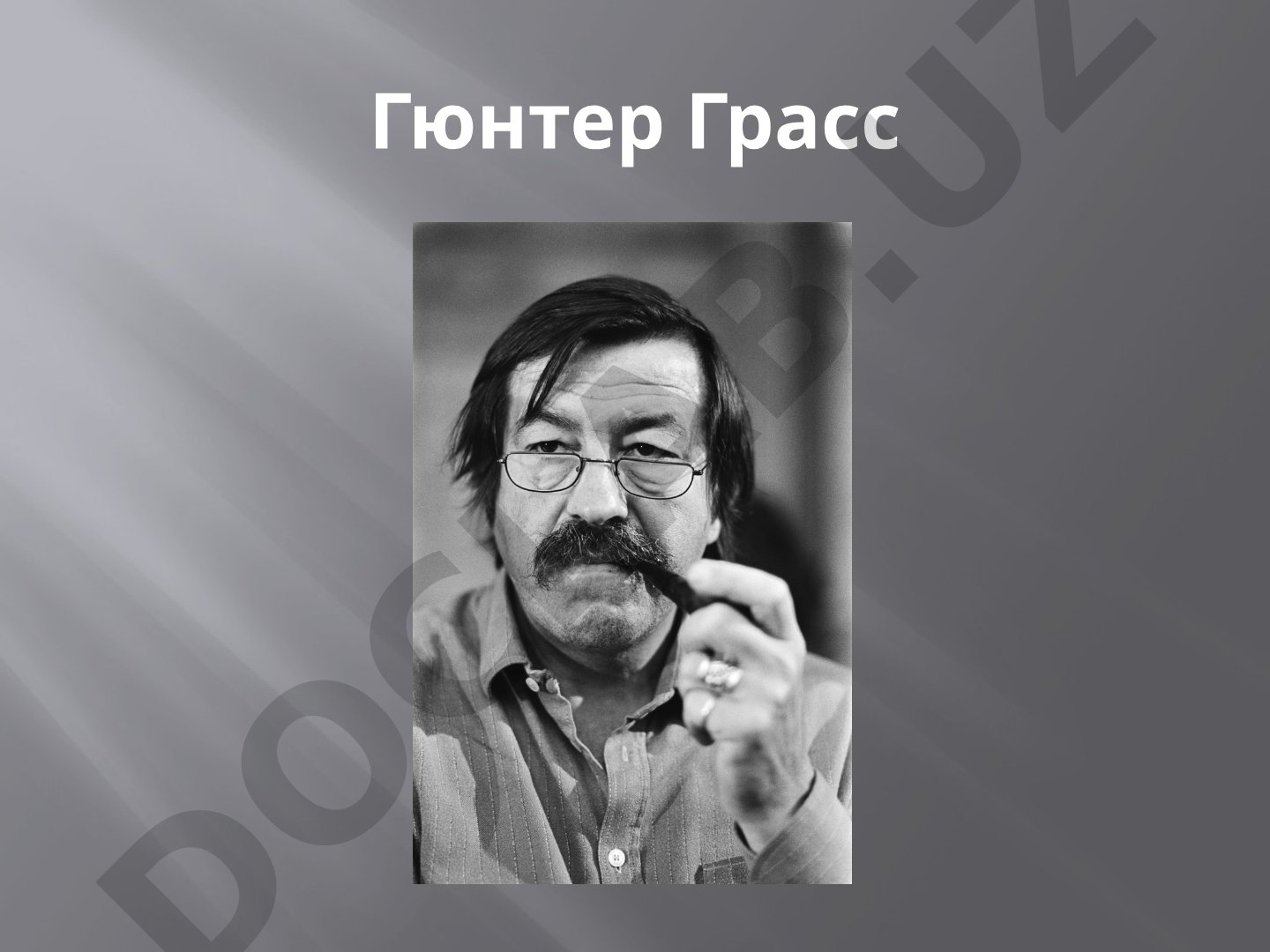 Гюнтер Грасс: жизнь и творчество