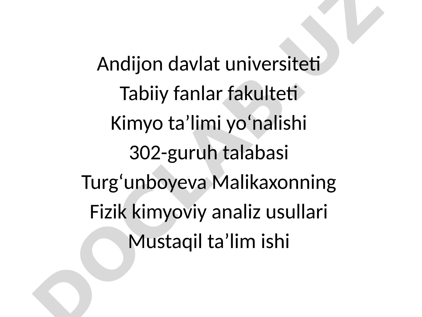 Xromatografiya tushunchasi, turlari (qog'ozli, suyuqlik, gaz) va amaliy ahamiyati
