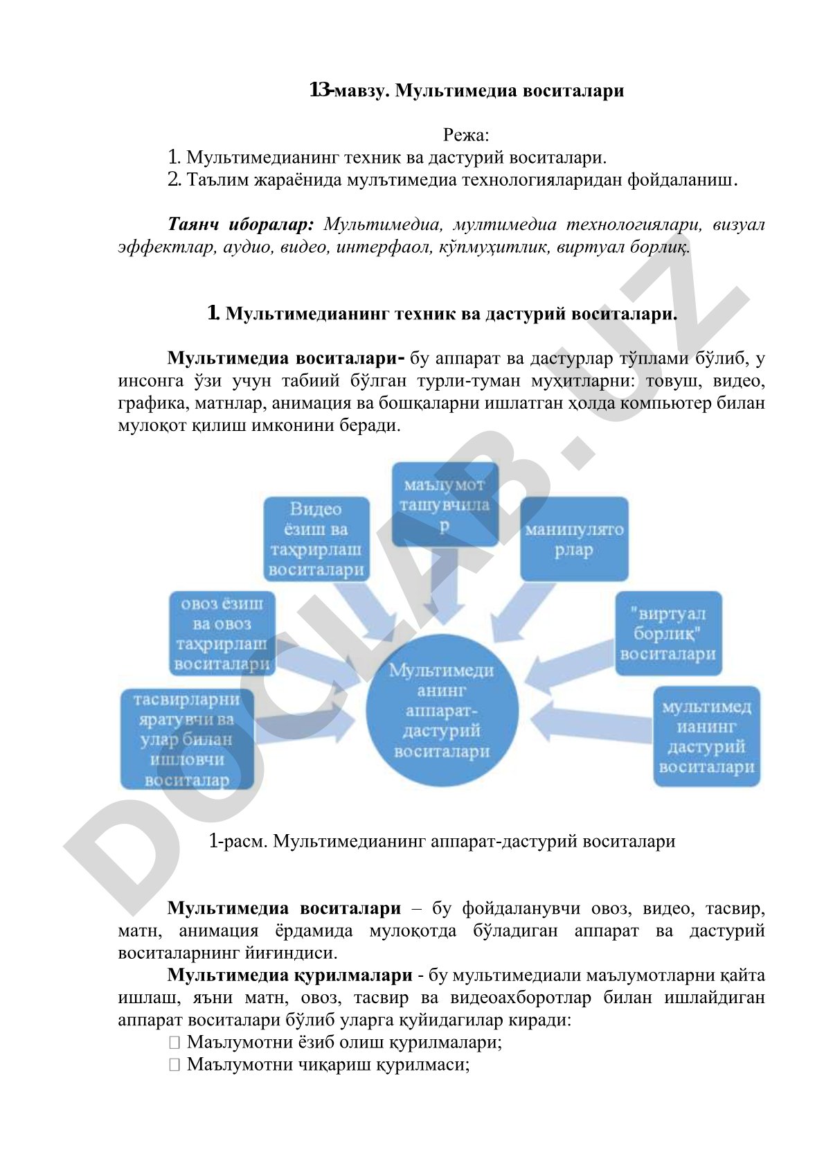 Мультимедиа воситалари