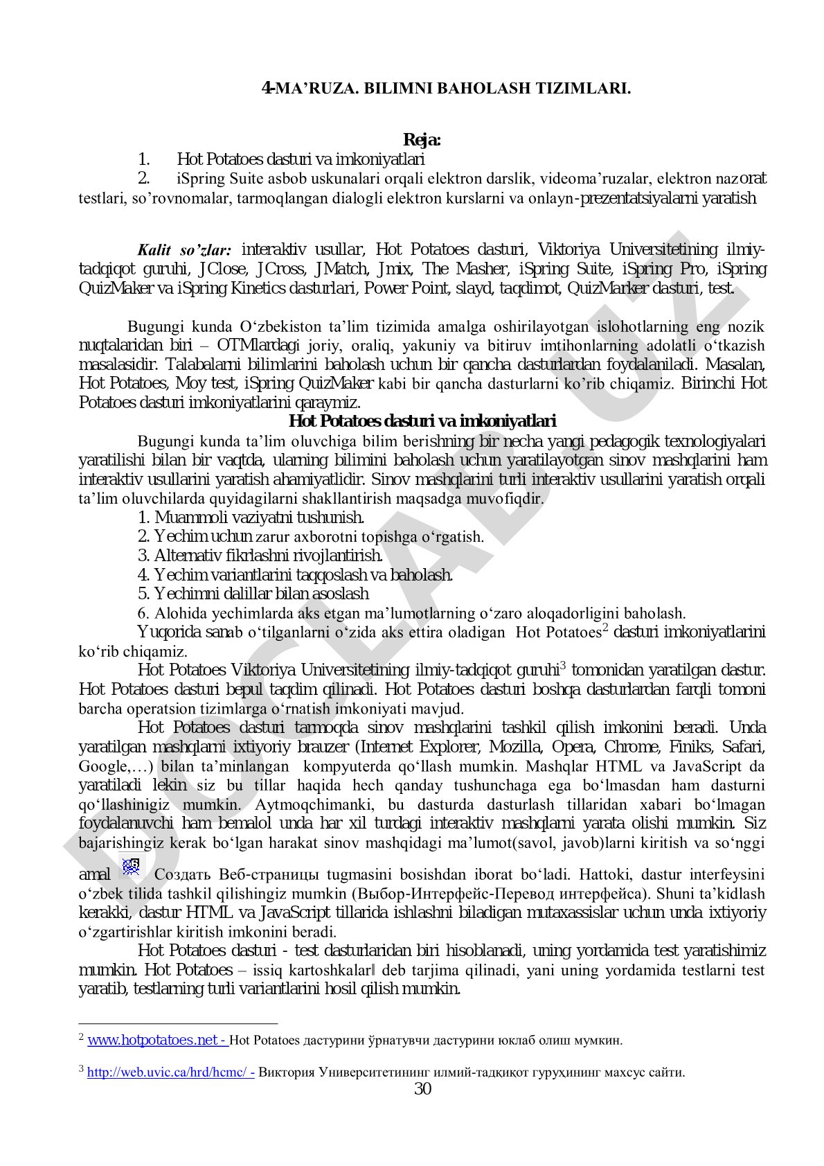 Bilimni baholash tizimlari