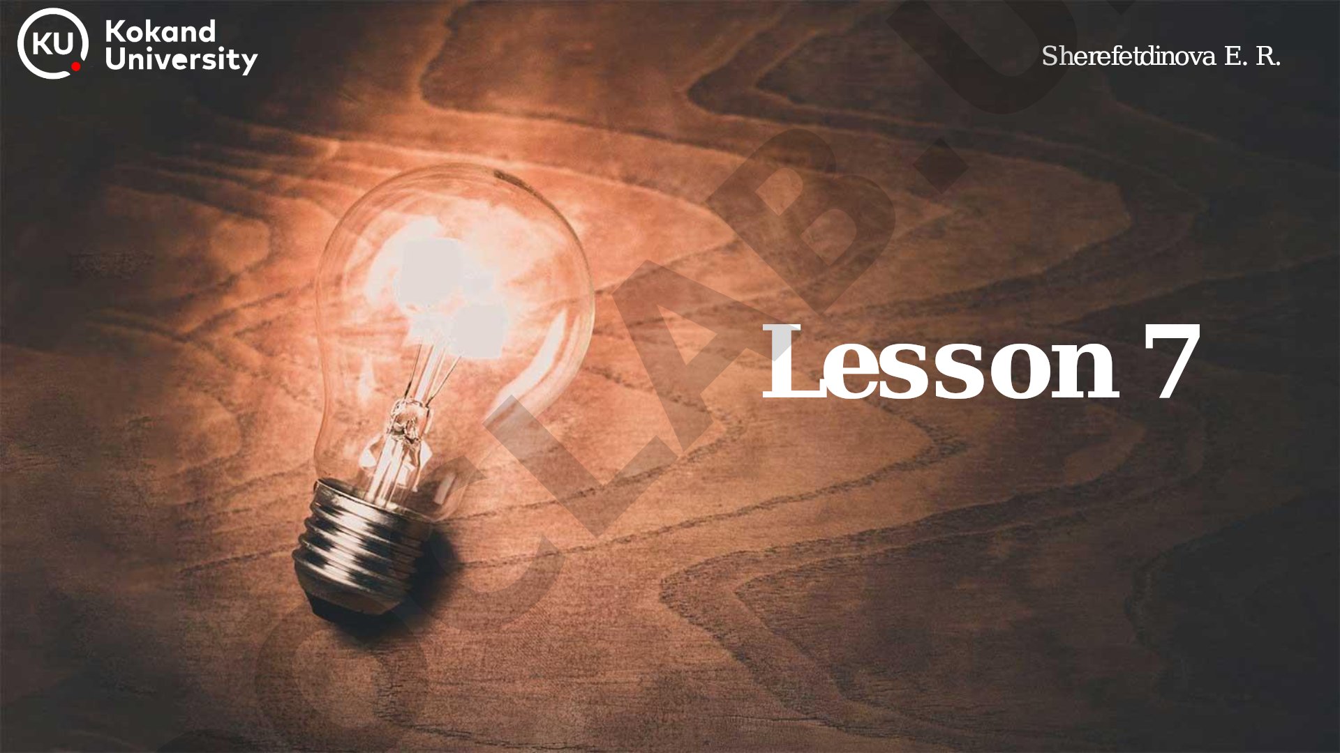 Possessive adjectives and pronouns