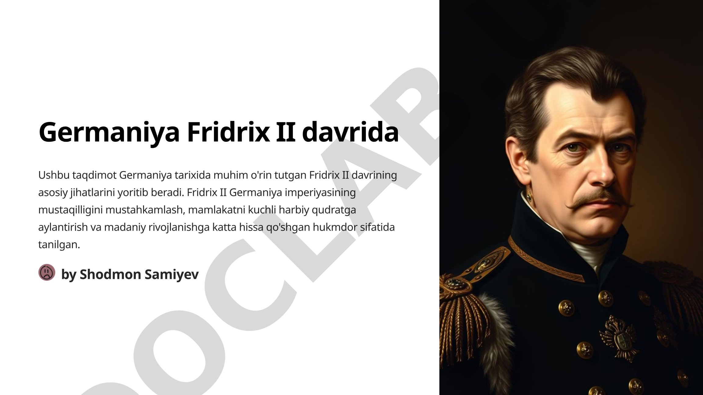 Germaniya Fridrix II davrida
