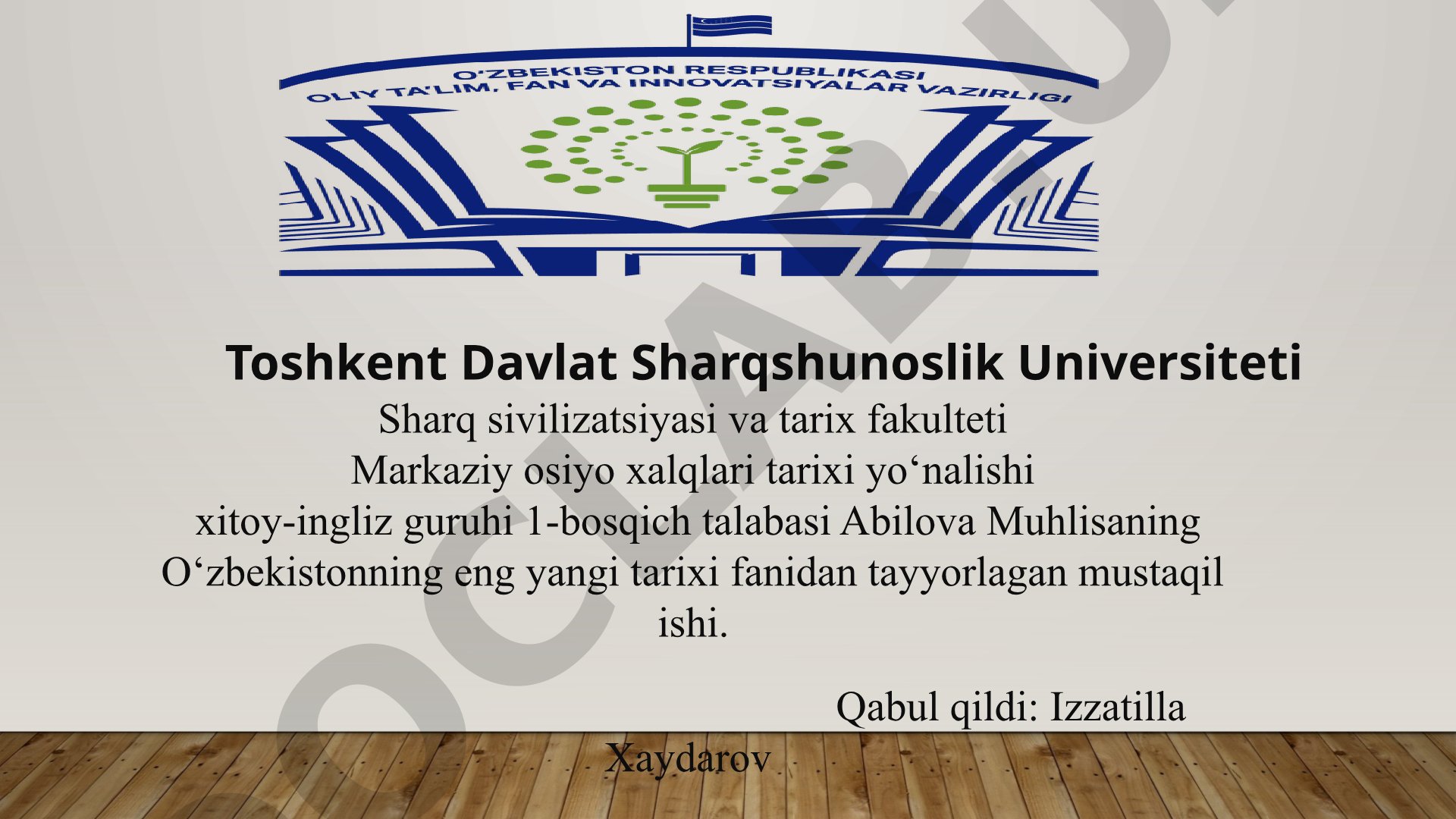 Mustaqillik yillarida sog'liqni saqlash sohasidagi o'zgarishlar