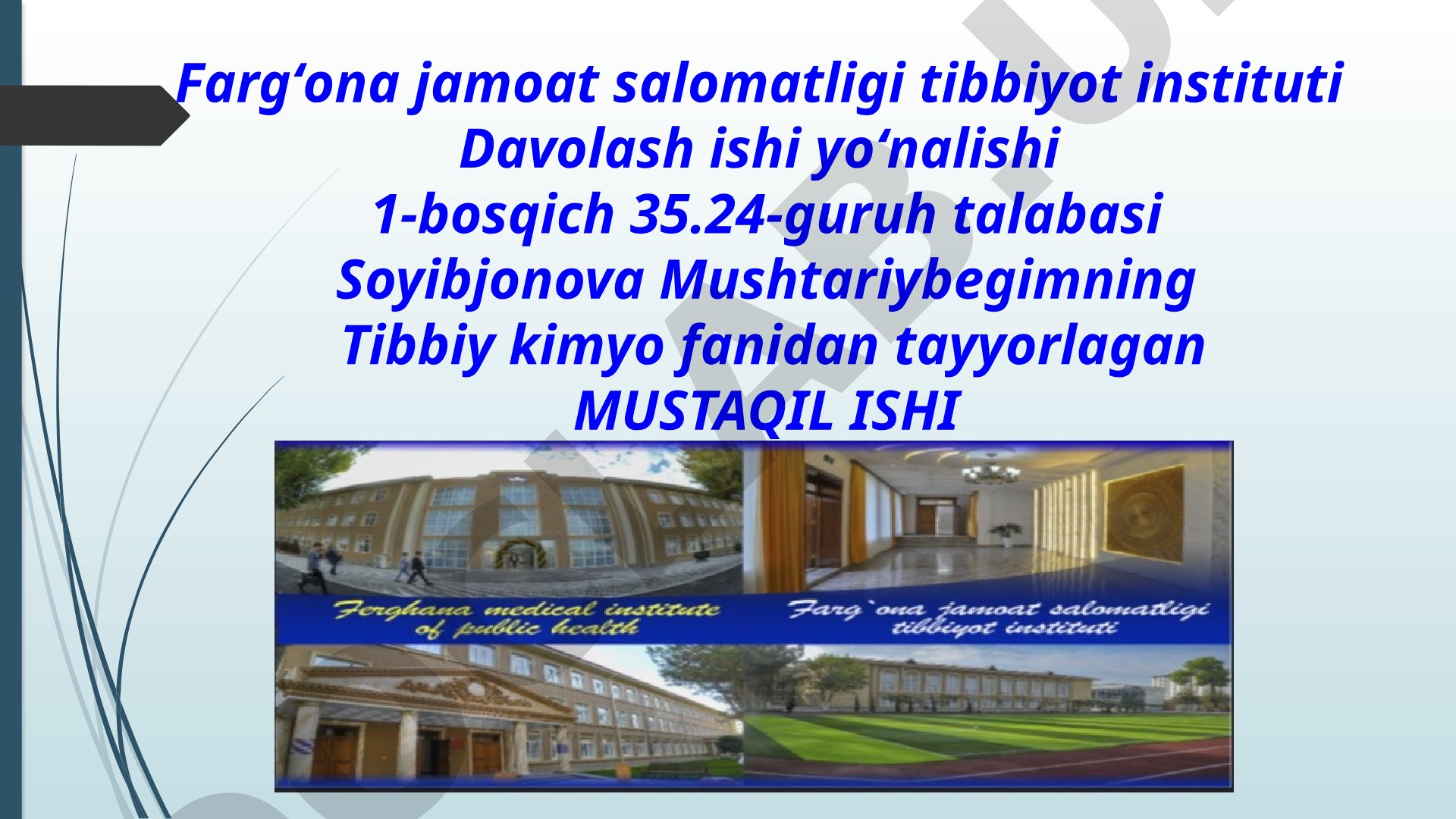 Kolloid sistemalarni dializ yo'li bilan tozalash. Gemodializni o'tkazishda kimyoning ahamiyati