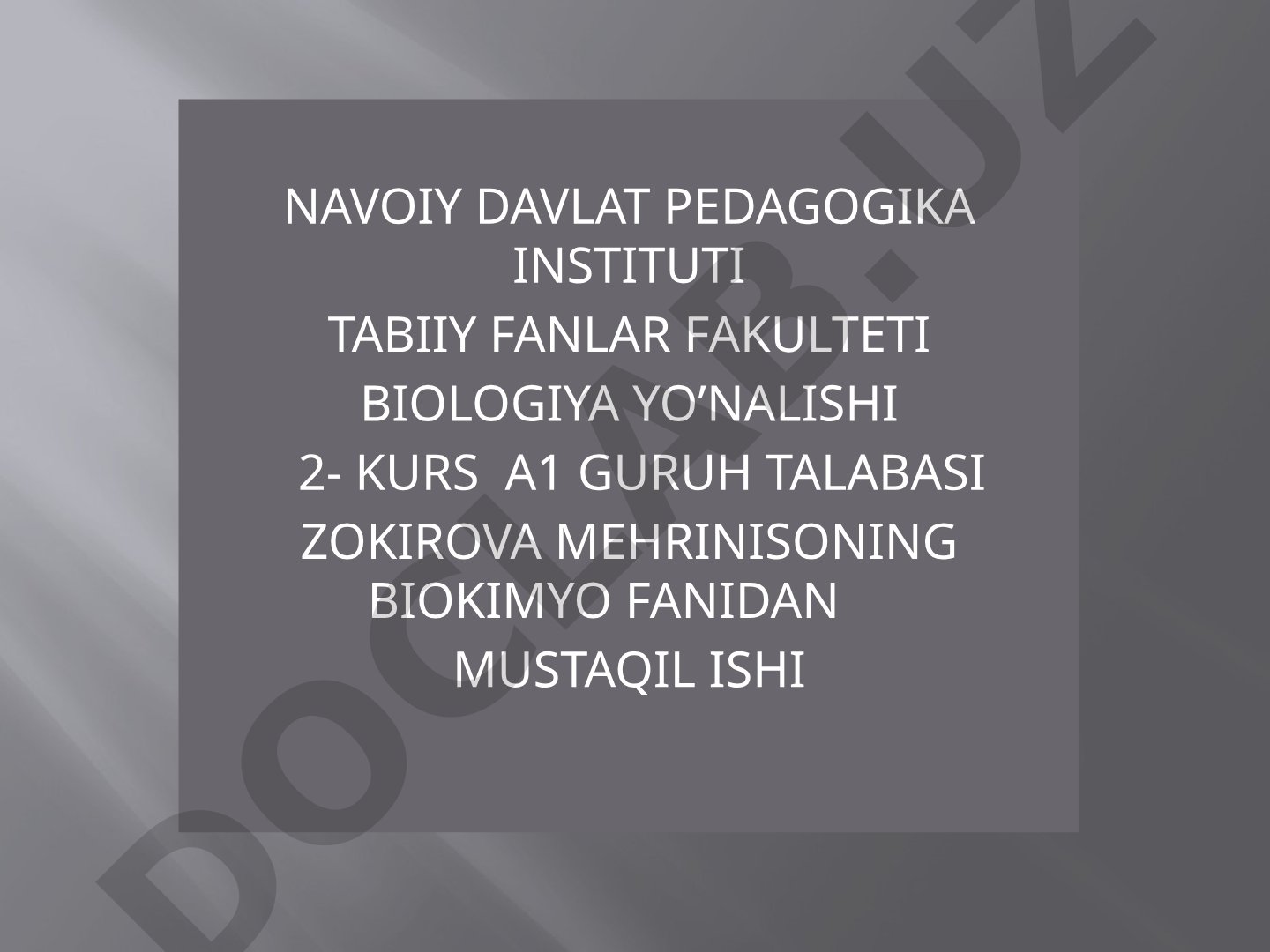 Biokimyo: aminokislotalar, oqsillar, nuklein kislotalar, Kresb sikli va DNK modeli