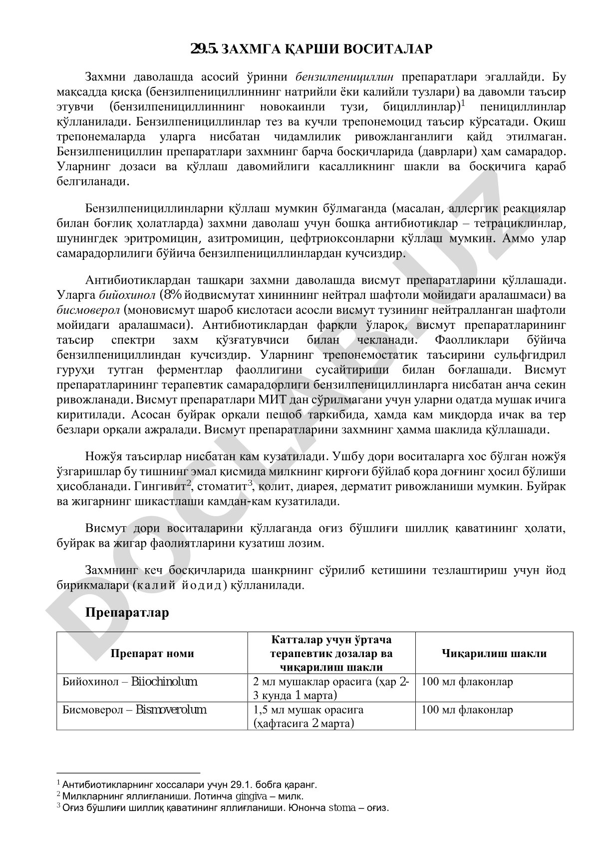Захмга қарши воситалар