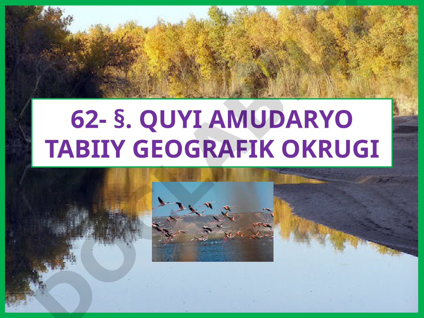Quyi Amudaryo tabiiy geografik okrugi