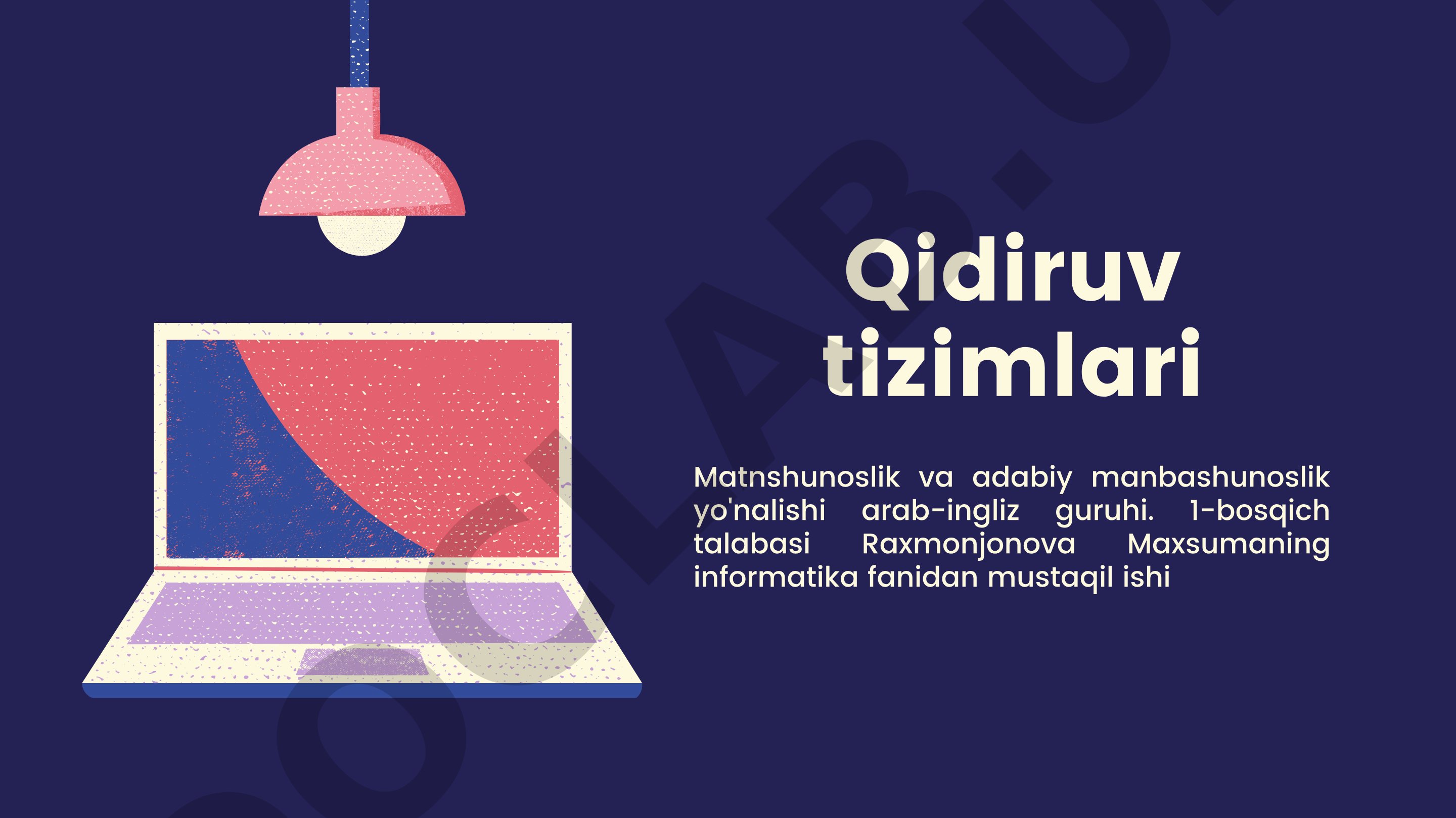 Qidiruv tizimlari