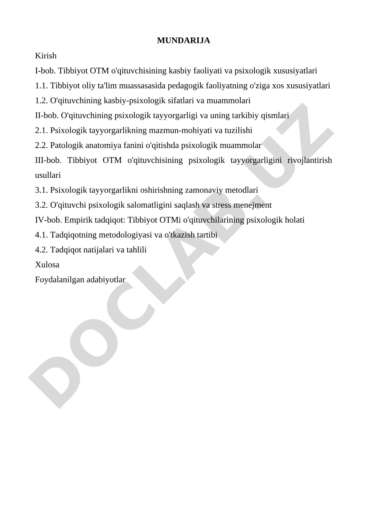 Pedagogik faoliyatda psixologik muammolar va ularni hal etish