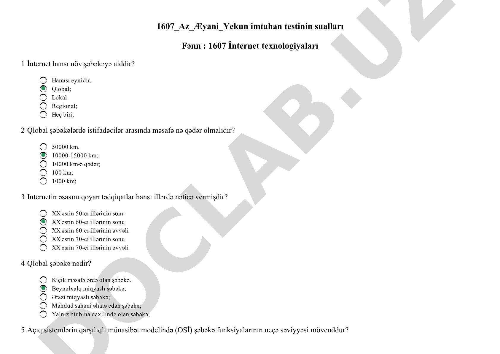 İnternet texnologiyaları