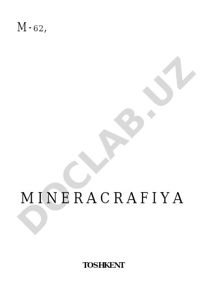 Mineralogiya