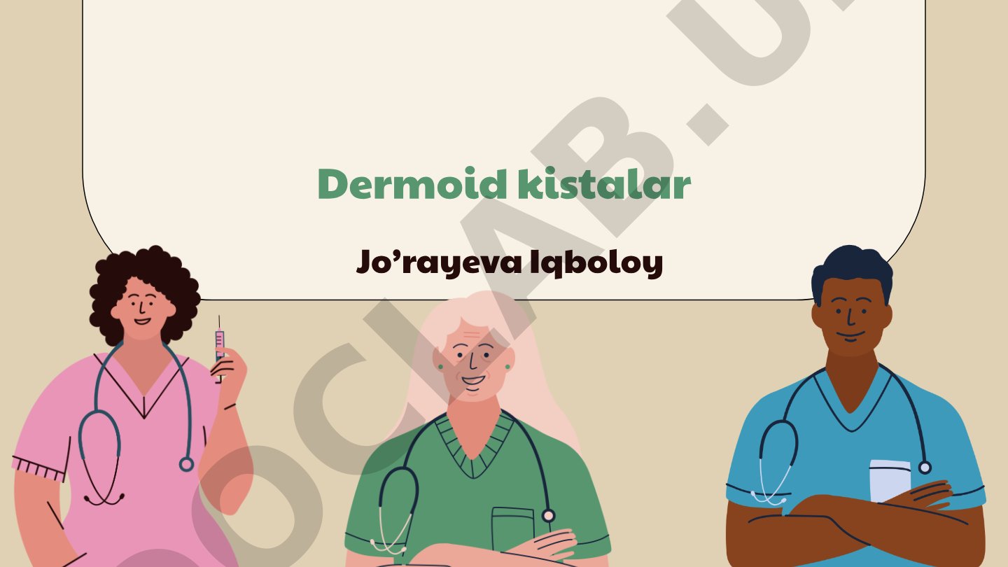 Dermoid kistalarning ta'rifi, turlari, tashxisi va davolash usullari