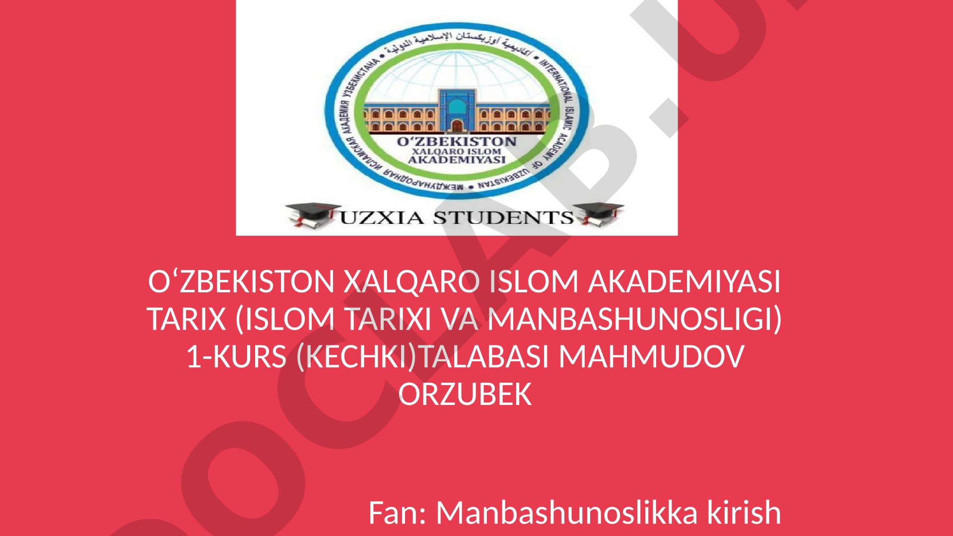 Sharq qulyozmalarining svilizatsiya tarixidagi o’rni