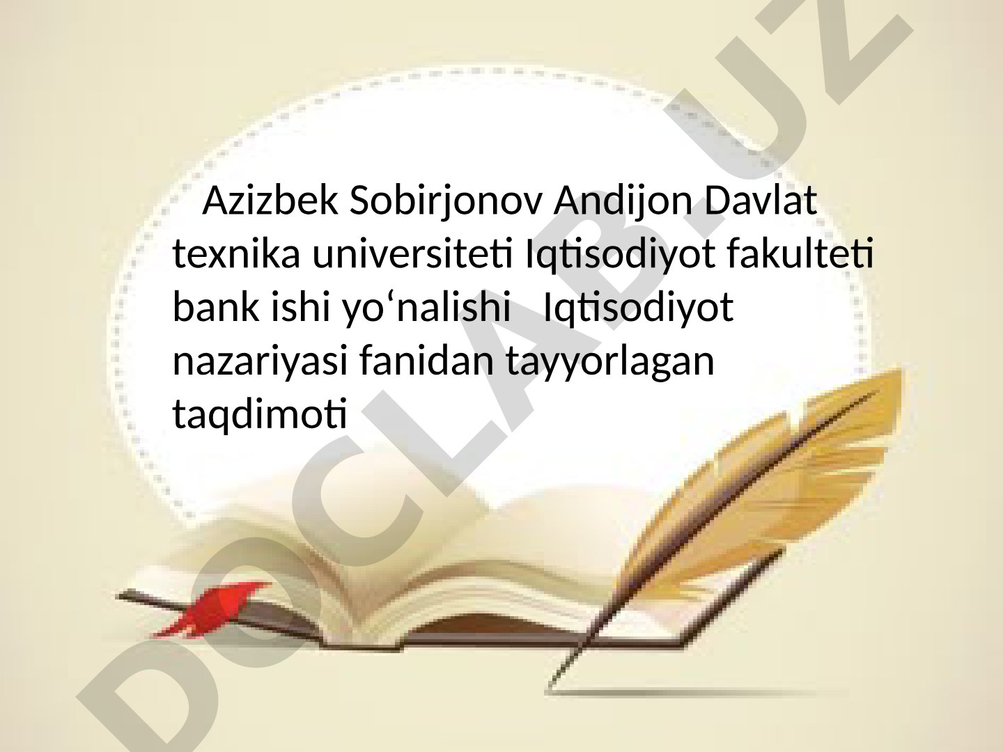 Davlatning pul kredit siyosati va maqsadlari va dastaklari