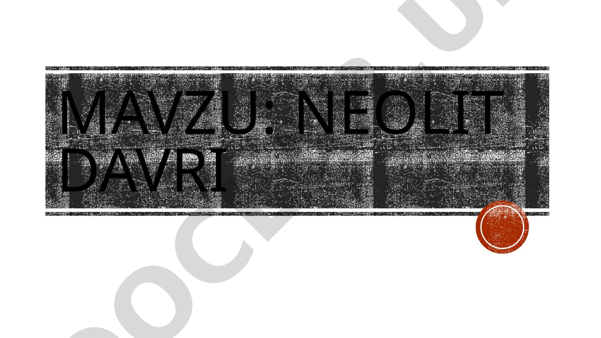 Neolit davri haqida ma'lumot: xronologiyasi, hududlari, dehqonchilik va chorvachilikning