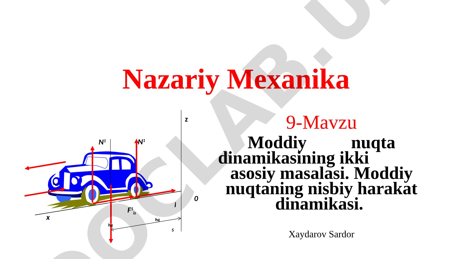 Mavzuli slaydlar