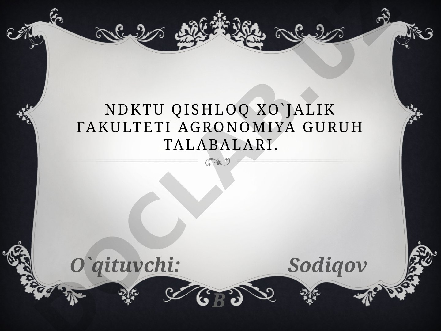Tuproqning morfologiyasi agregat tarkibini aniqlash