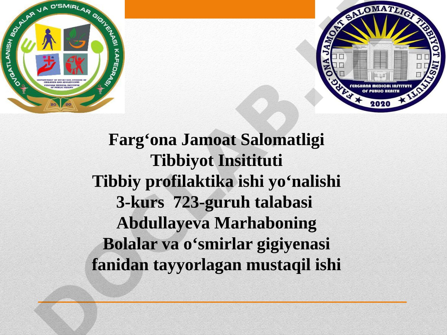 MTT larda yer maydoniga qoʻyiladigan sanitar-gigiyenik talablar