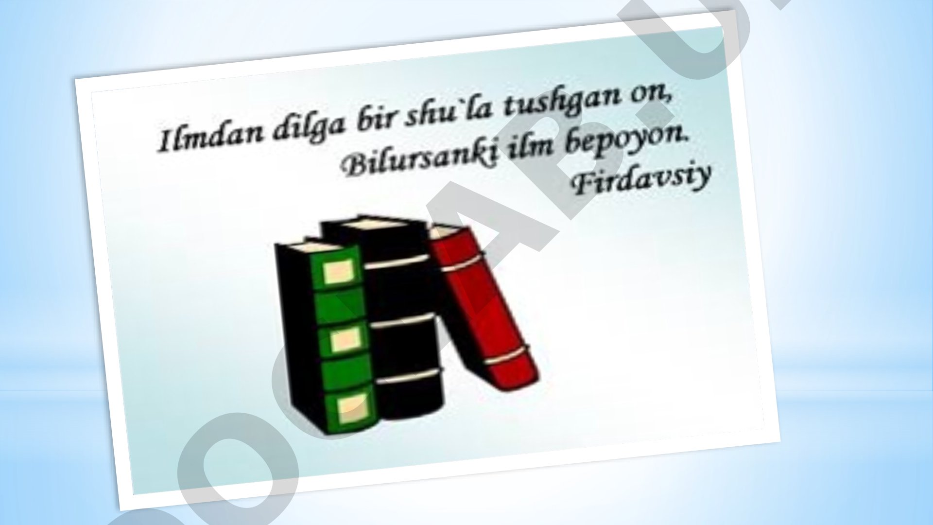 Ta'lim muassasasi menejmenti tayanch tushunchalari