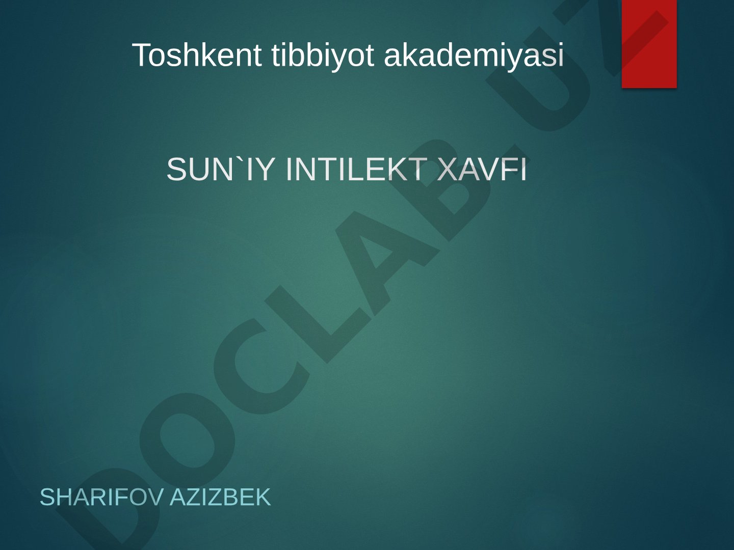 Sun’iy intellekt xavfi