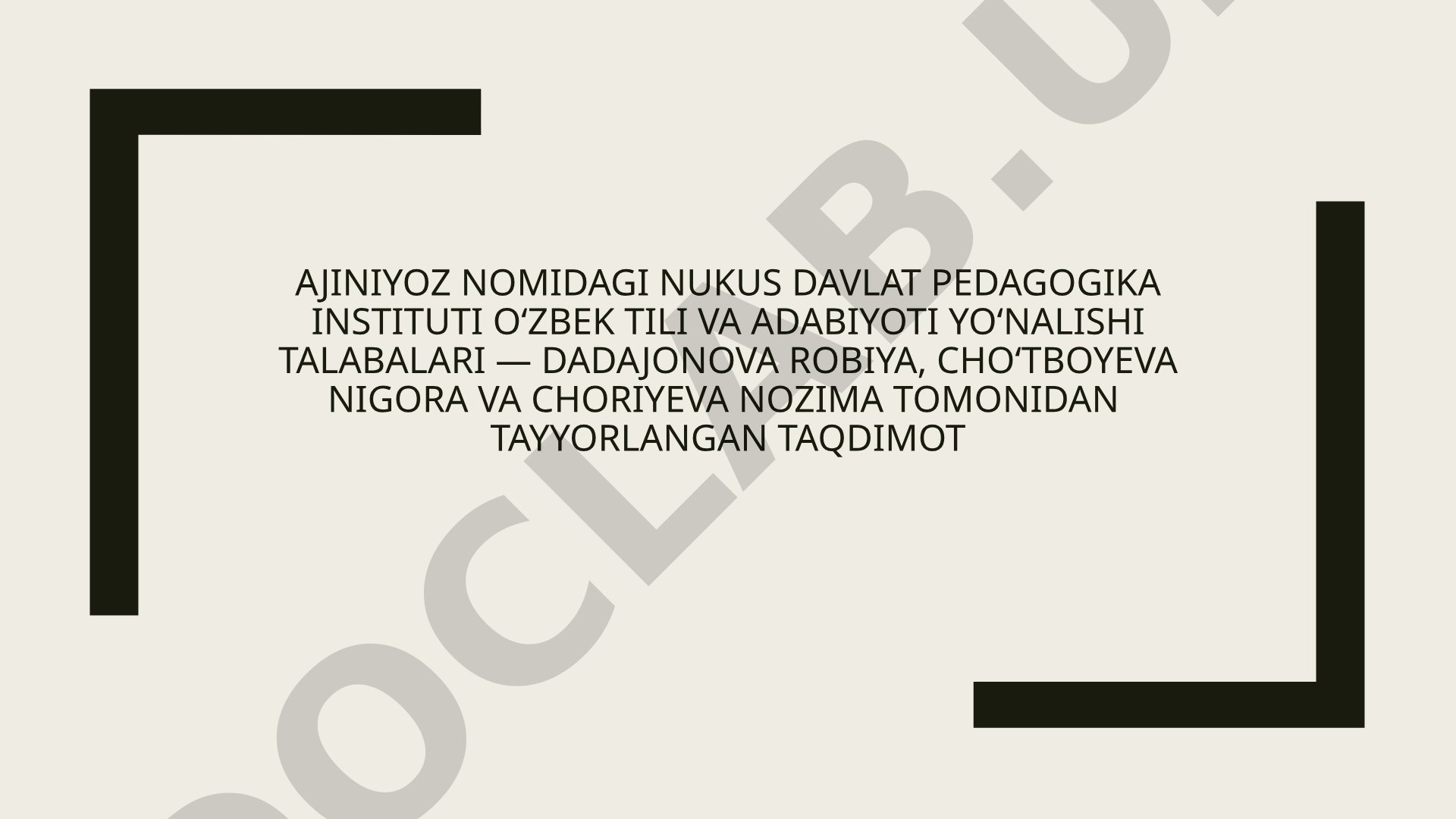 Qobiliyat tushunchasi va uning turlari