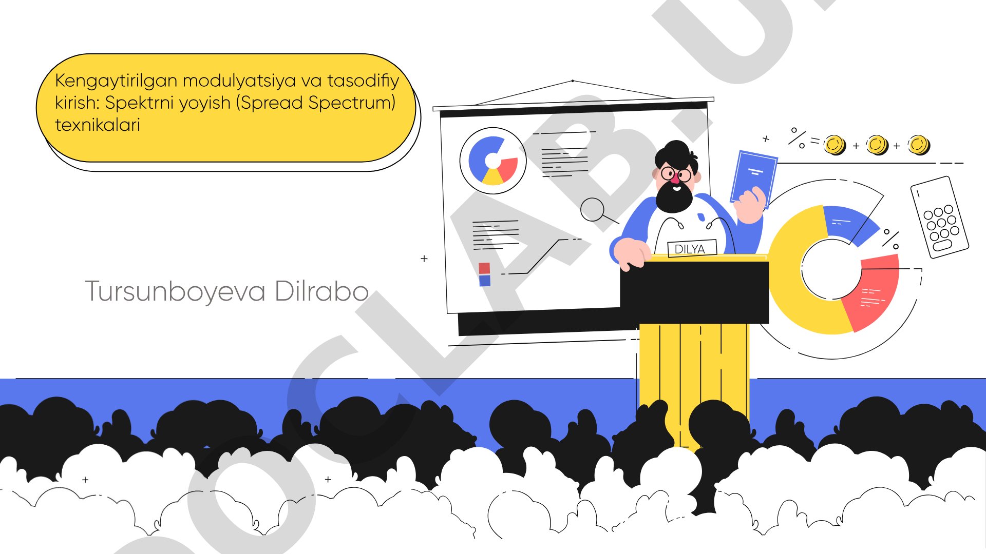 Kengaytirilgan modulyatsiya va tasodifiy kirish: Spektrni yoyish (Spread Spectrum) texnikalari