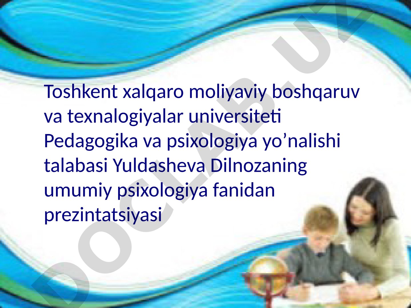 Psixologiyada shaxs va jamiyat muammosi