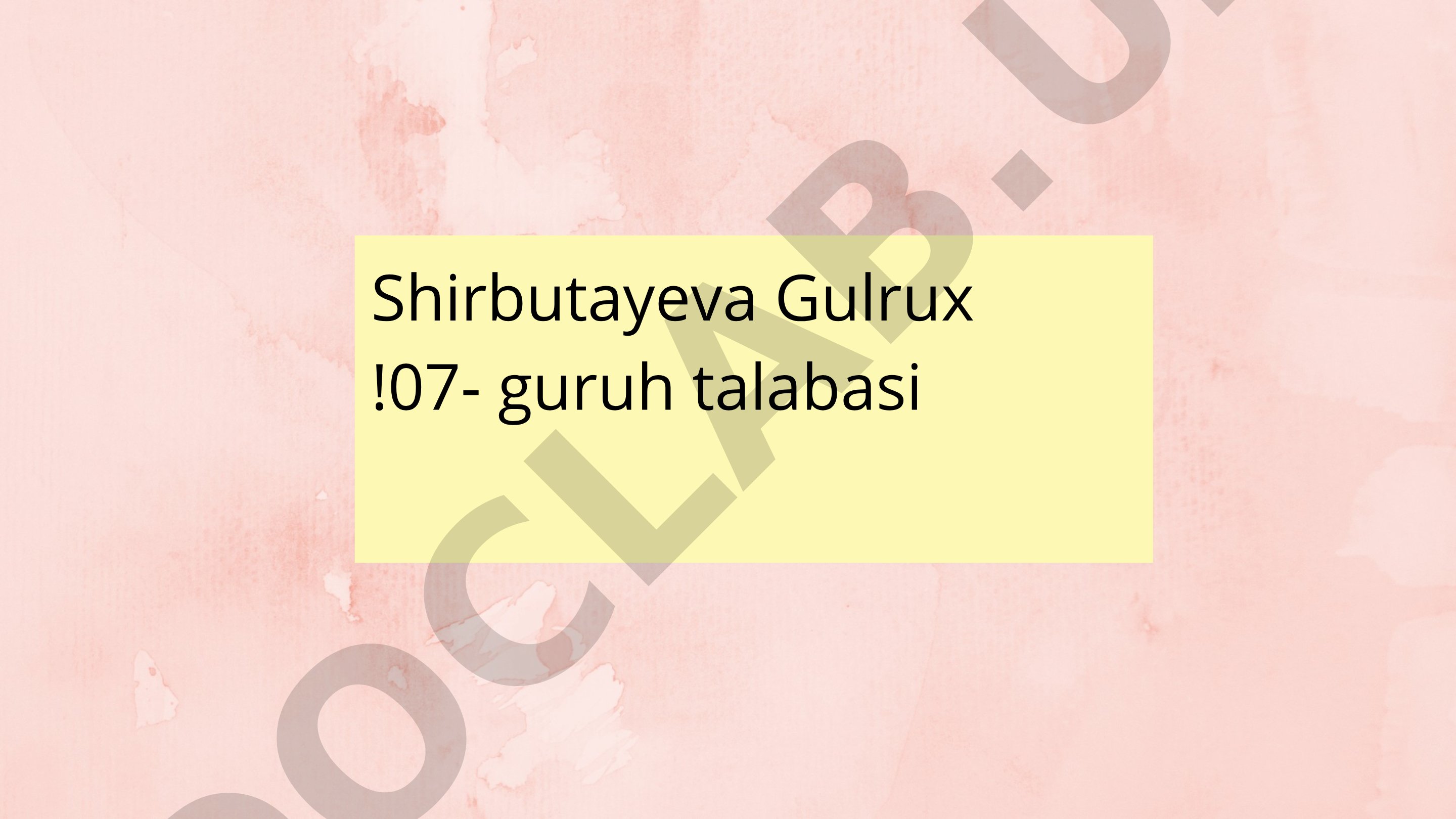 Qatag'on qilingan mahalliy kadrlar taqdiri