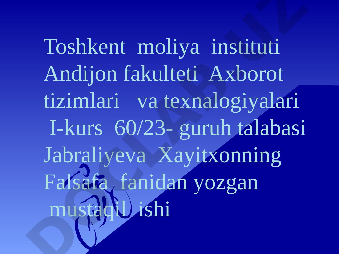 Korrupsiya tushunchasi, shakllanish tarixi, davlat siyosati va jamoatchilik nazorati